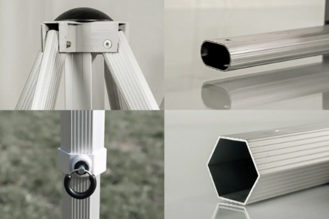 FALTPAVILLON 3 X 6 METER PROF.+