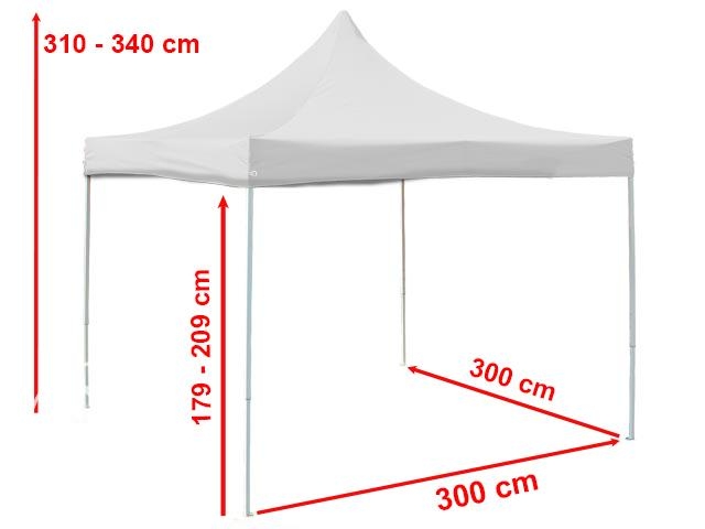 PROFI FALTPAVILLON 3 X 3 METER