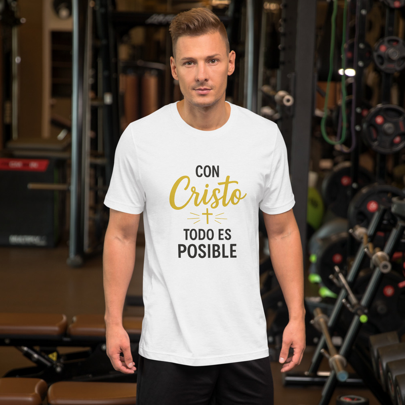 Camiseta Con Cristo Todo Es Posible