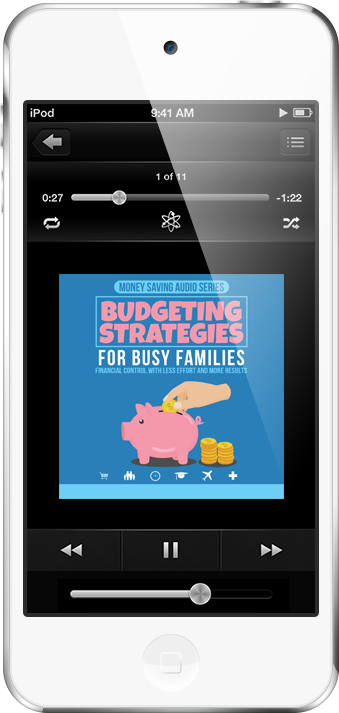 Strategie di budget per famiglie impegnate-Corso audio con diritti di rivendita