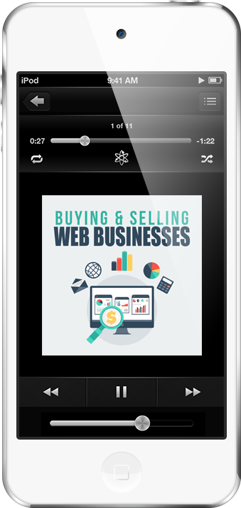 Acquisto e vendita di attivita commerciali sul web-Corso audio con diritti di rivendita