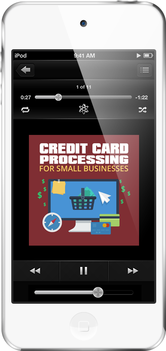 Elaborazione delle carte di credito per le piccole imprese-Corso audio con diritti di rivendita