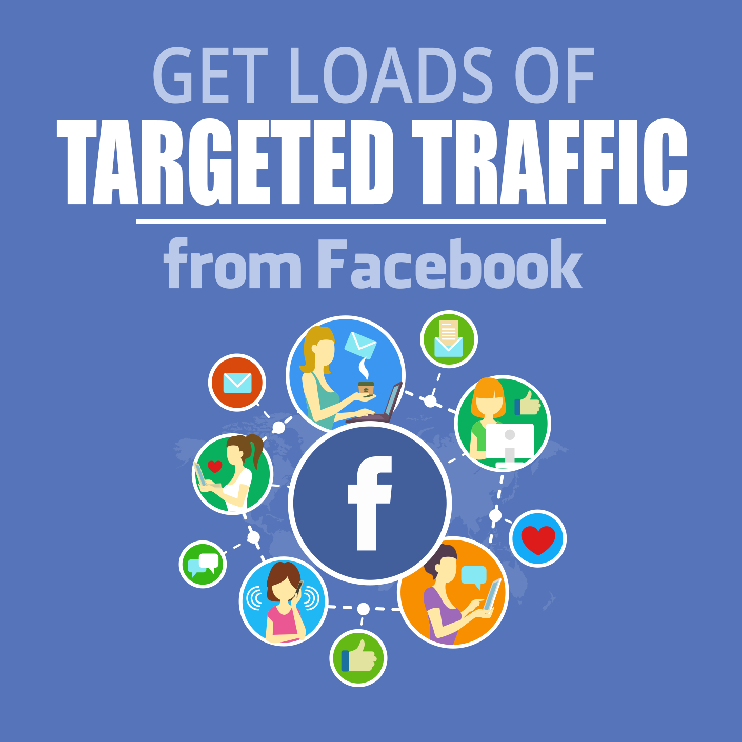 Ottieni un sacco di traffico mirato da Facebook-Corso audio con diritti di rivendita