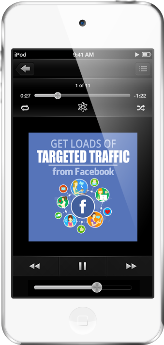 Ottieni un sacco di traffico mirato da Facebook-Corso audio con diritti di rivendita