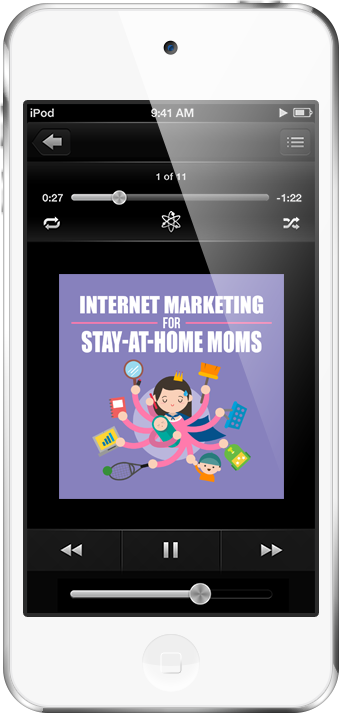 Marketing su internet per mamme casalinghe-Corso audio con diritti di rivendita