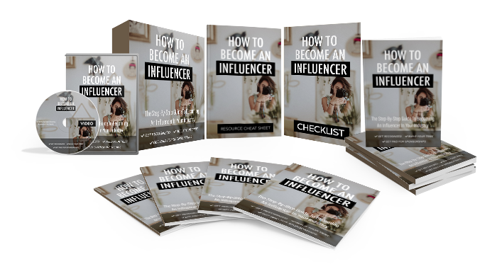 How to Become an Influencer - Ebook with Resale Rights