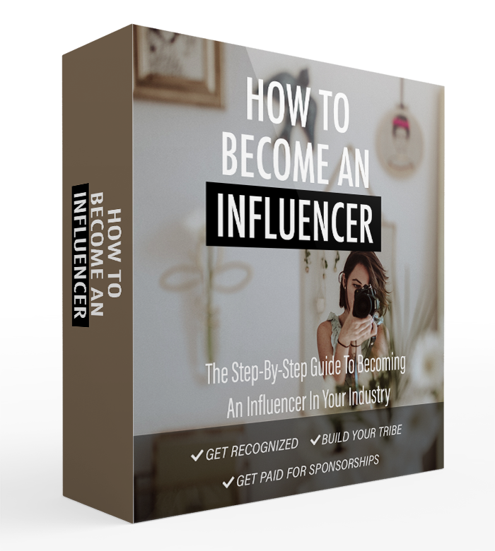 How to Become an Influencer - Ebook with Resale Rights