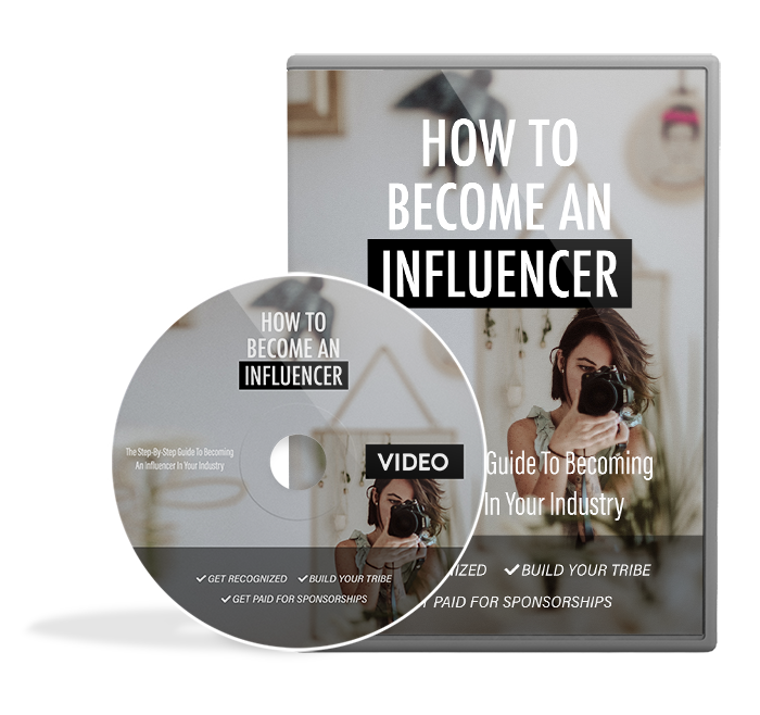 How to Become an Influencer - Ebook with Resale Rights