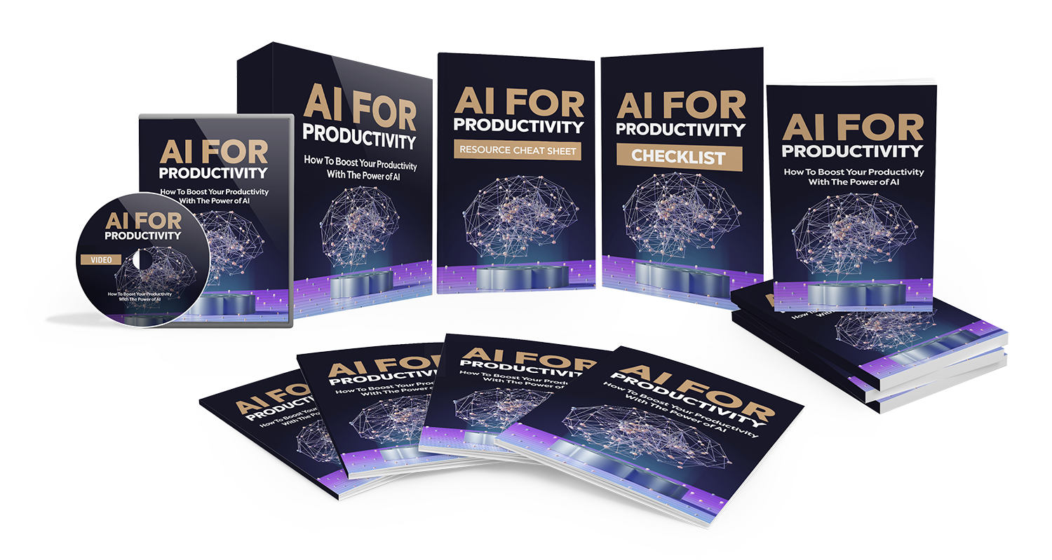 A.I. For Productivity - Video Course with Resale Rights