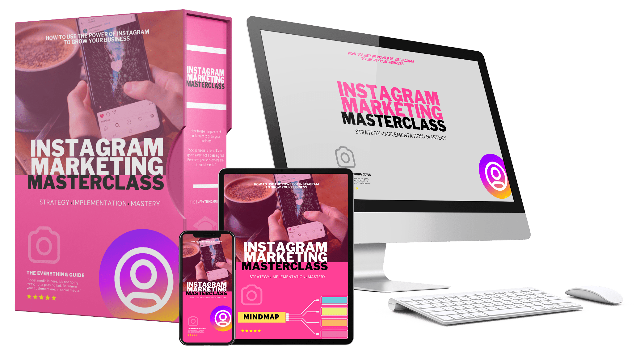 Instagram Marketing Masterclass-Ebook with resell rigth