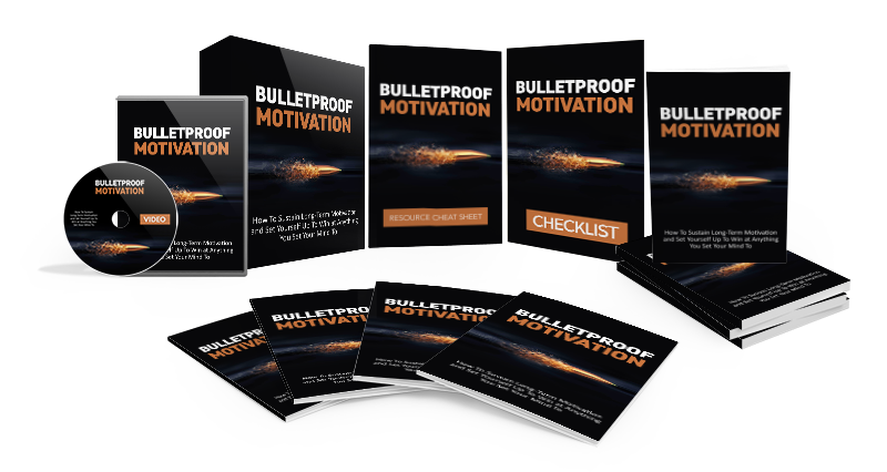 Bulletproof Motivation-Videocourse With Resell Rigths