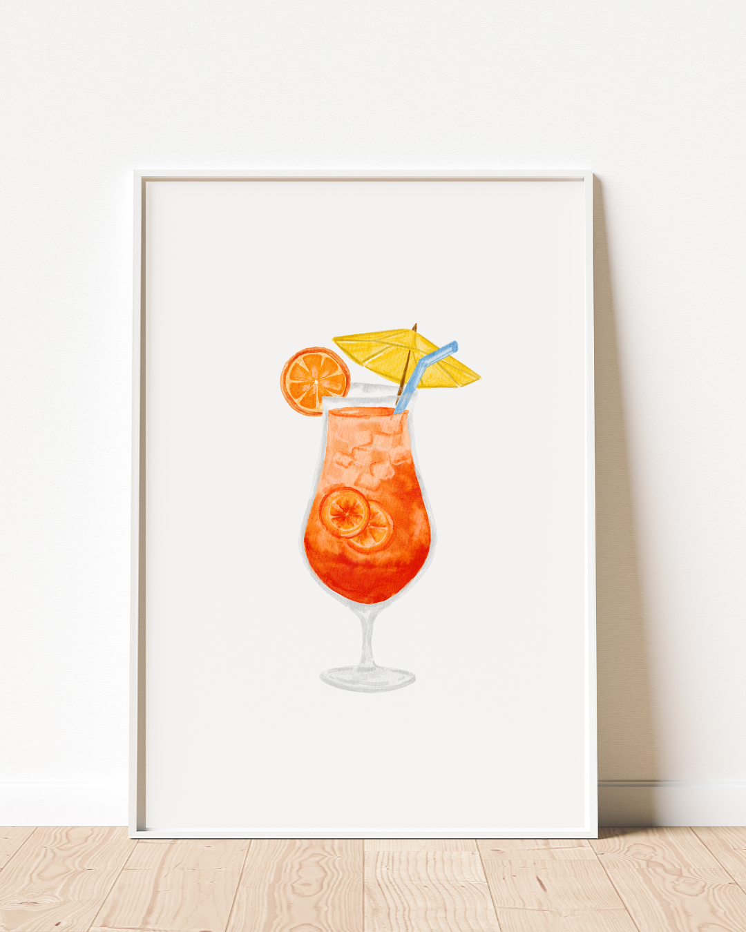 Tropical Cocktail Art Print