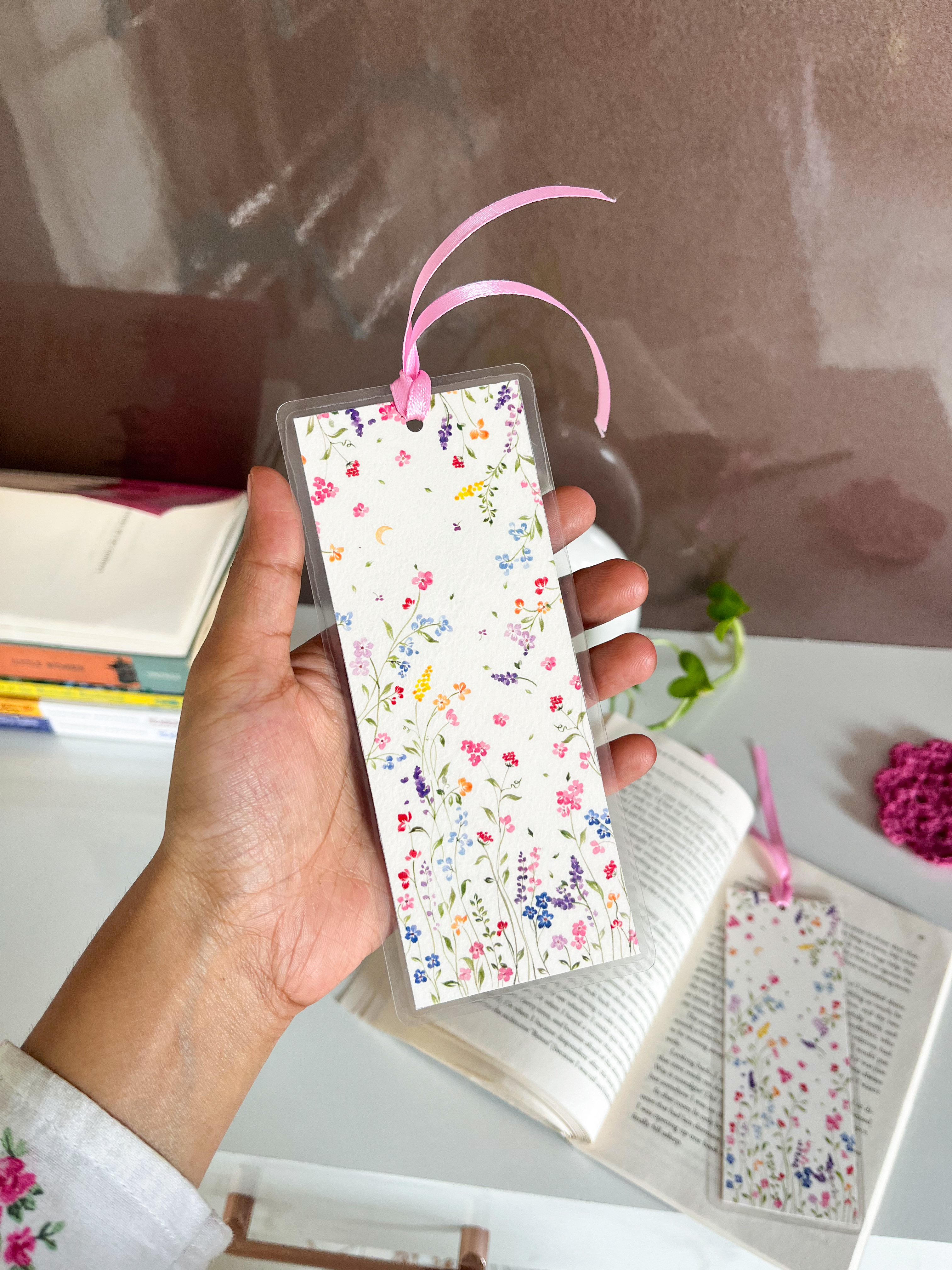 Morning Blooms Bookmark