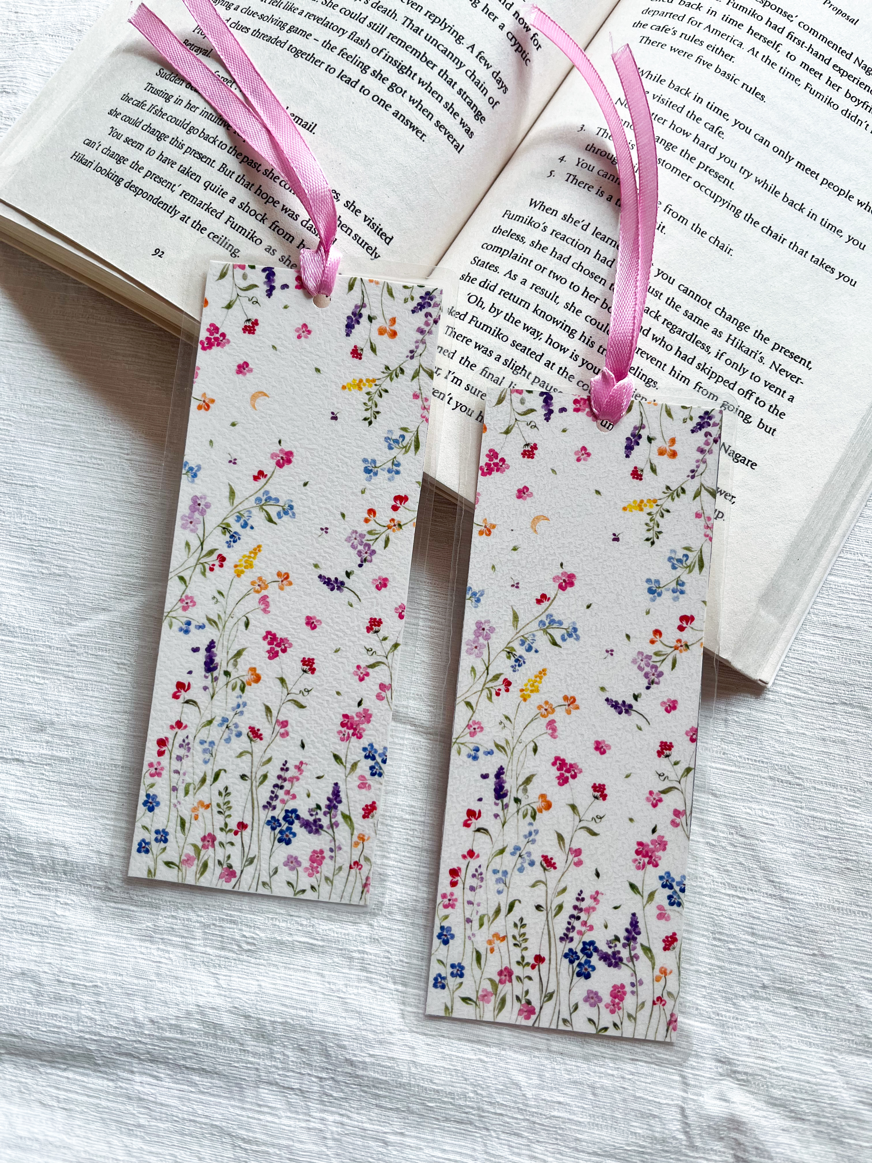 Morning Blooms Bookmark