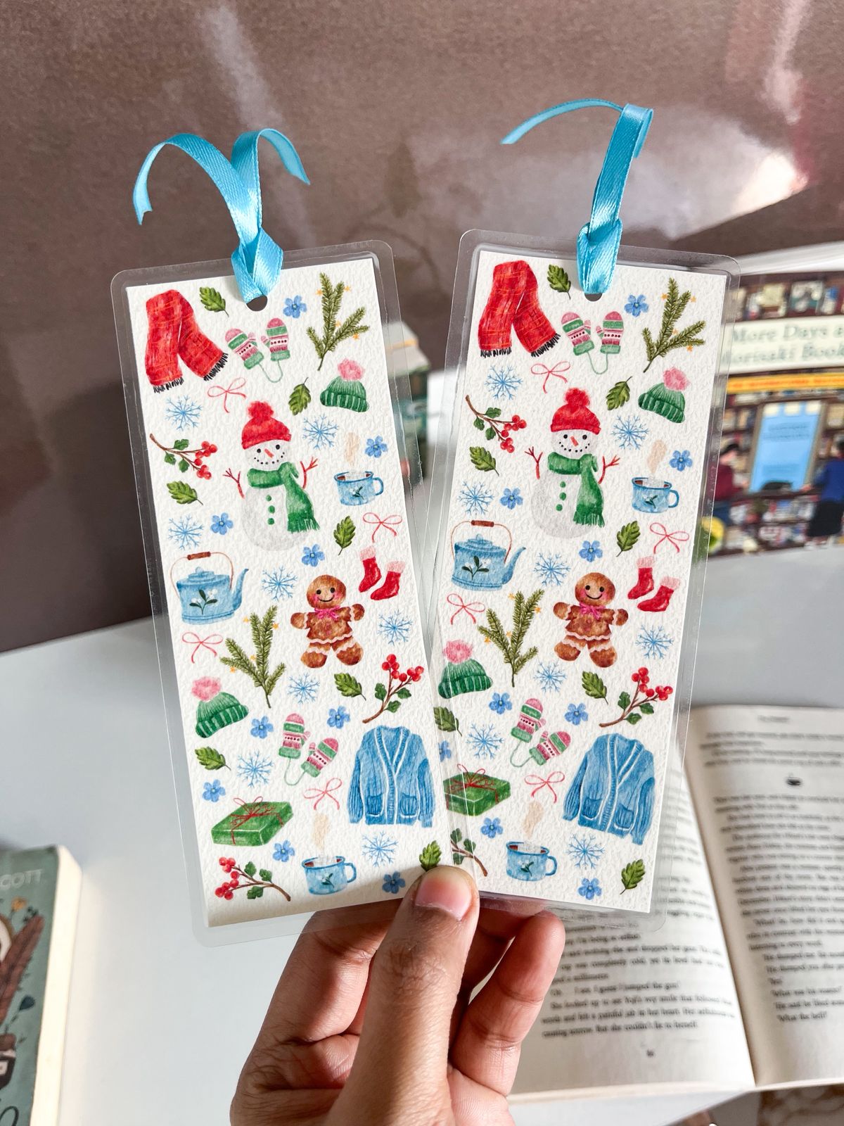 Winter Bookmark
