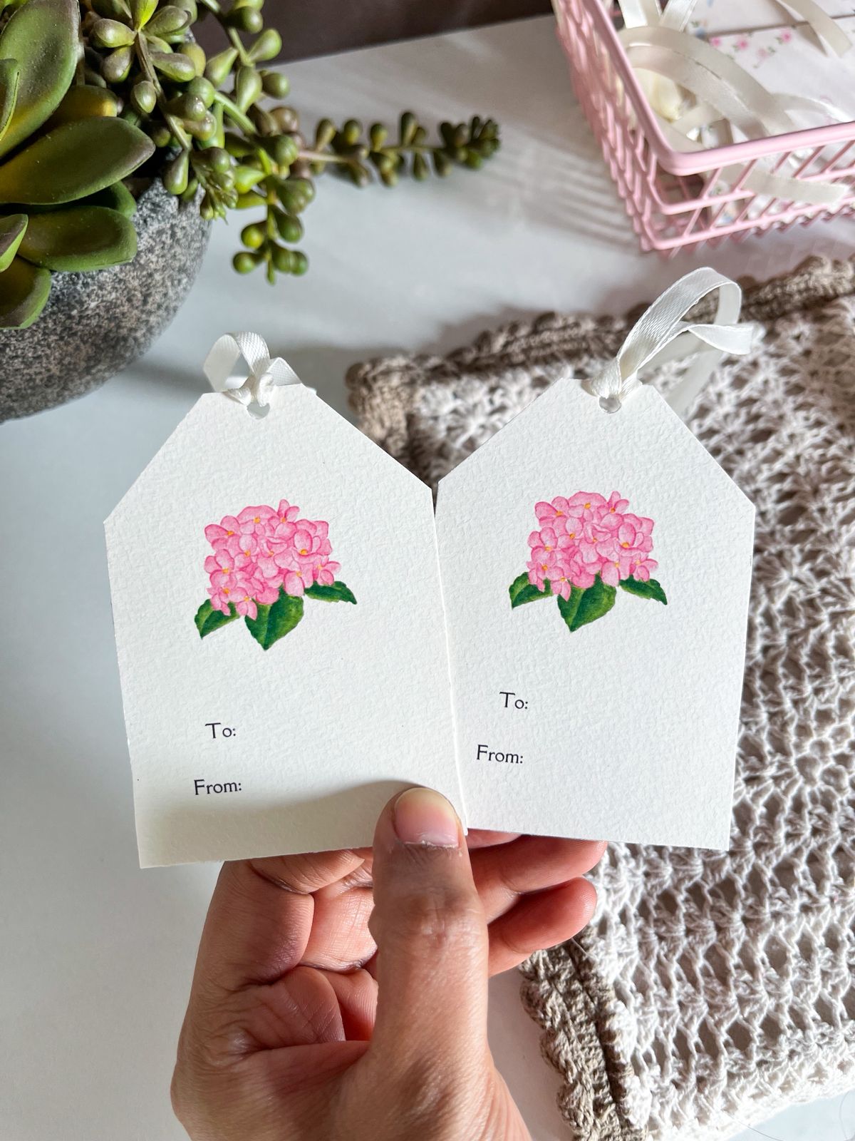 Flora Set of 8 Gift Tags