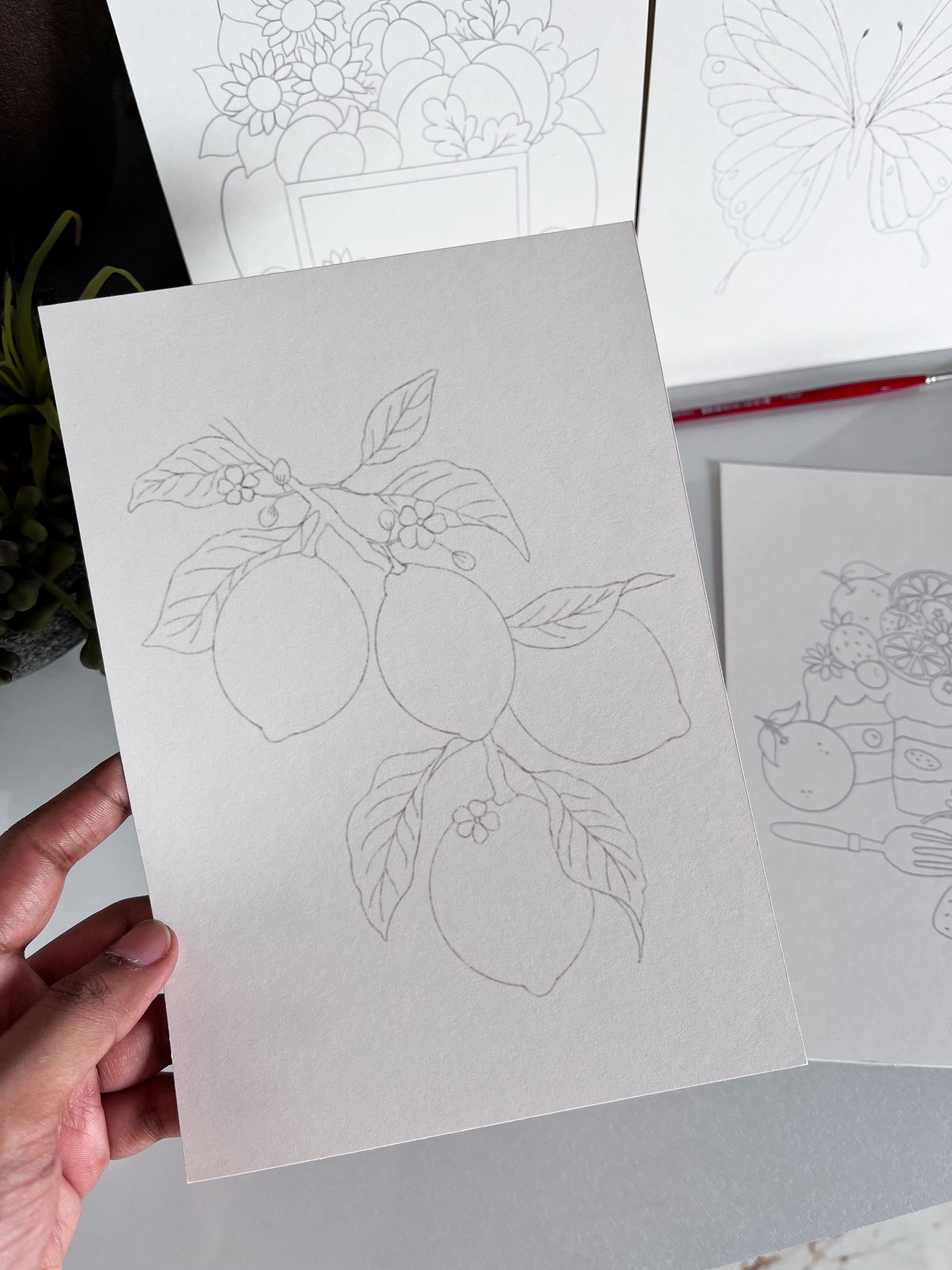 Paintable Art Sheets (Set - 3)