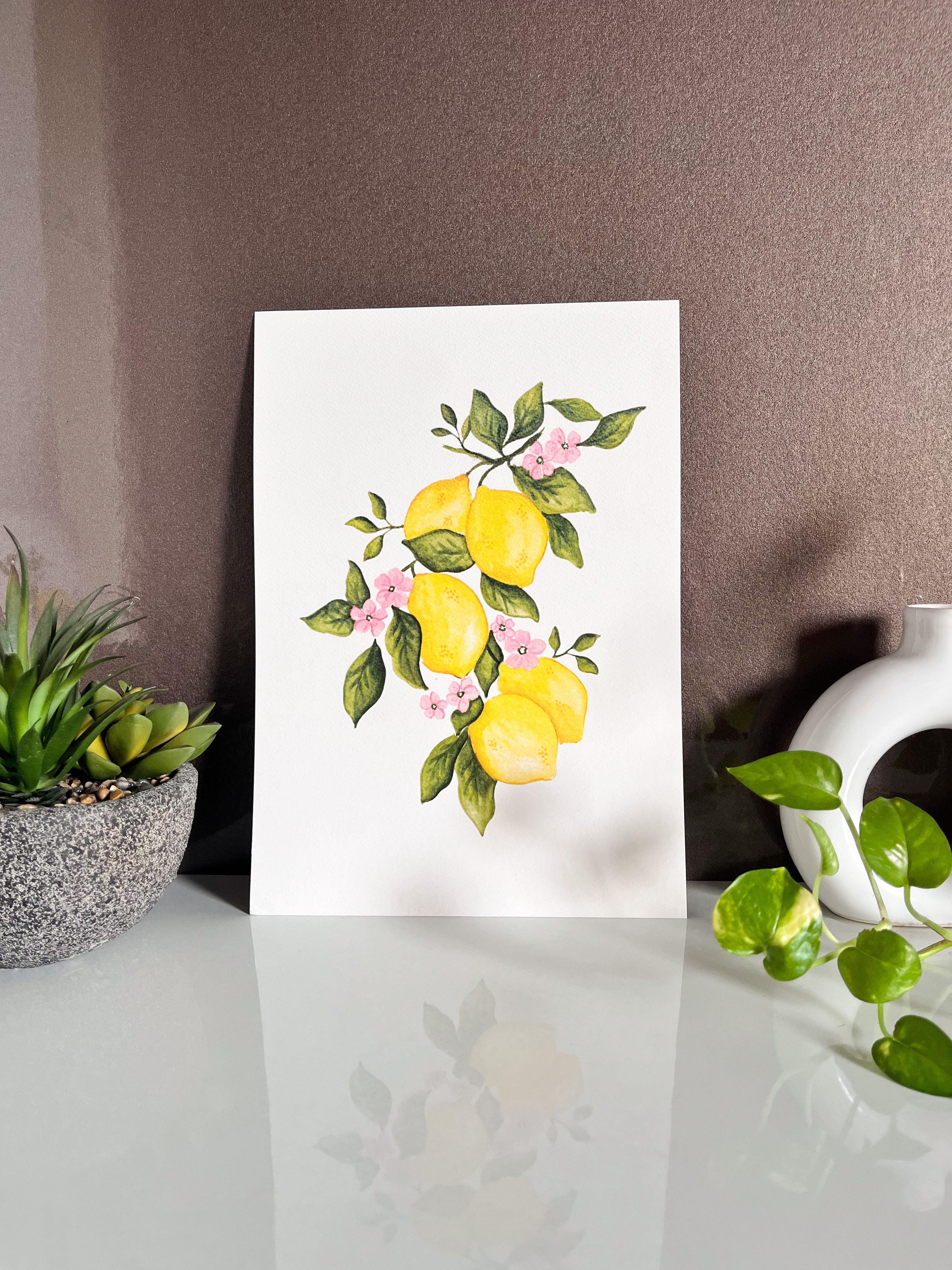 Lemons Art Print