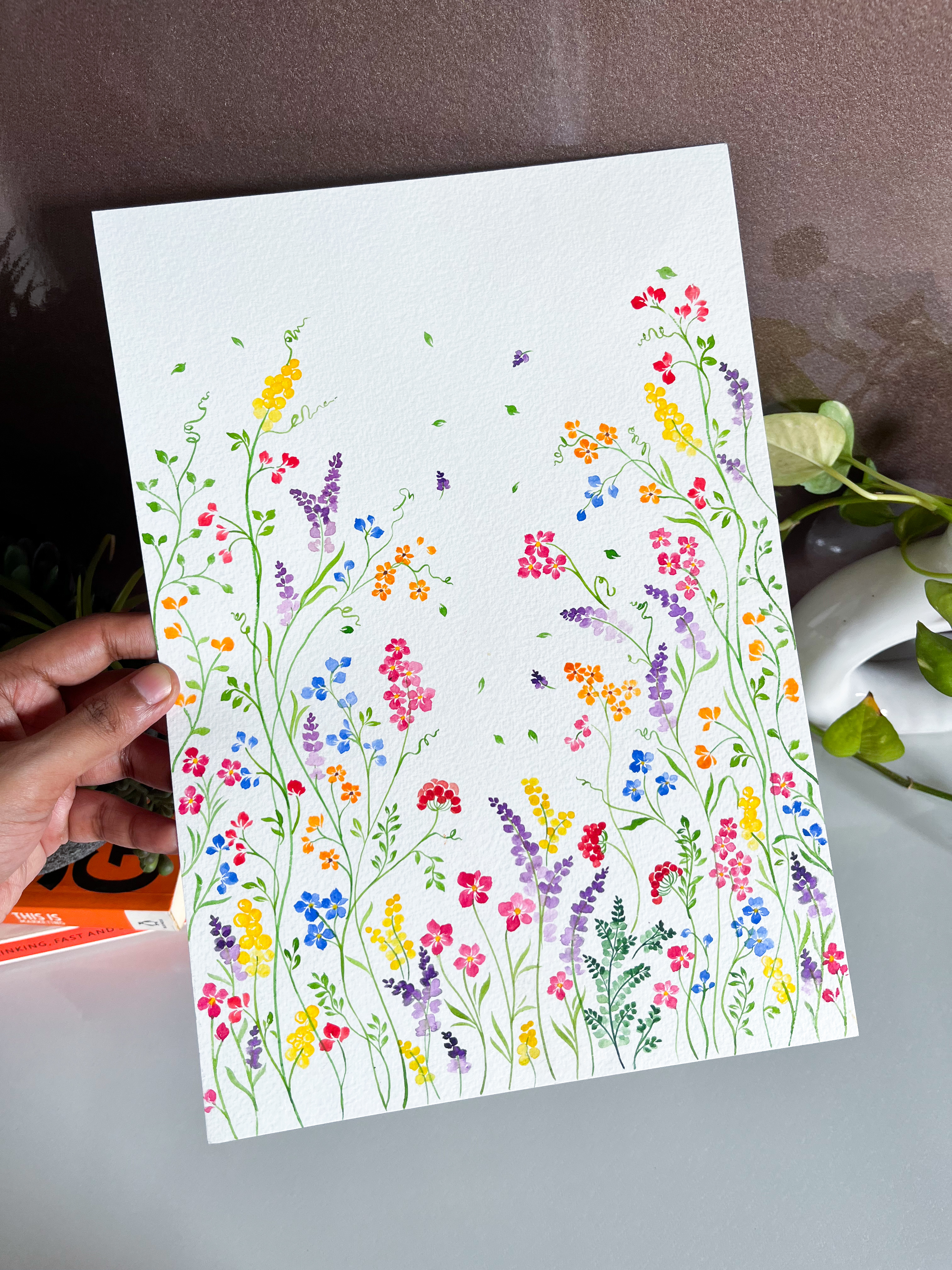 Watercolor Gentle Breeze