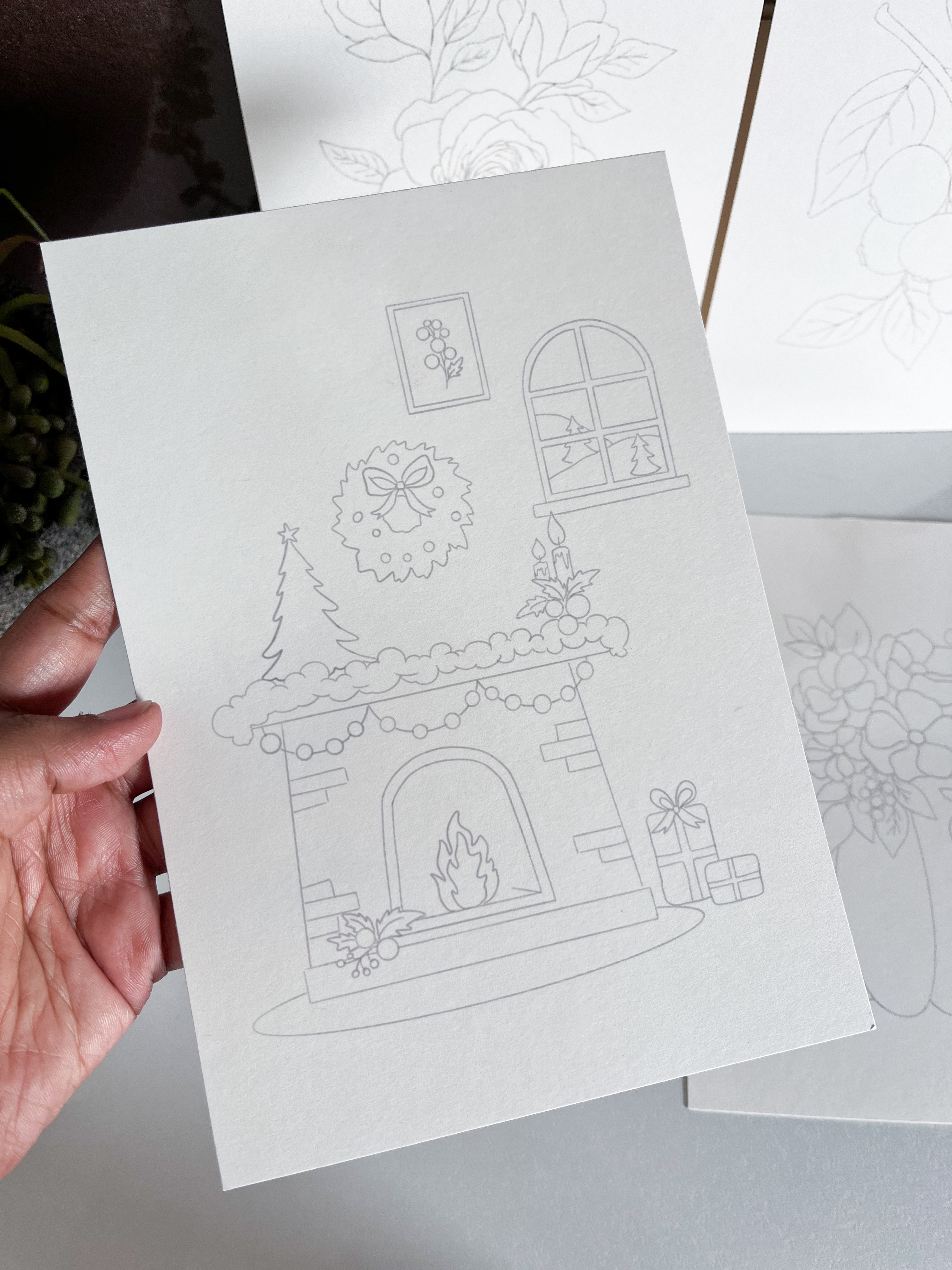 Paintable Art Sheets(Set - 1)