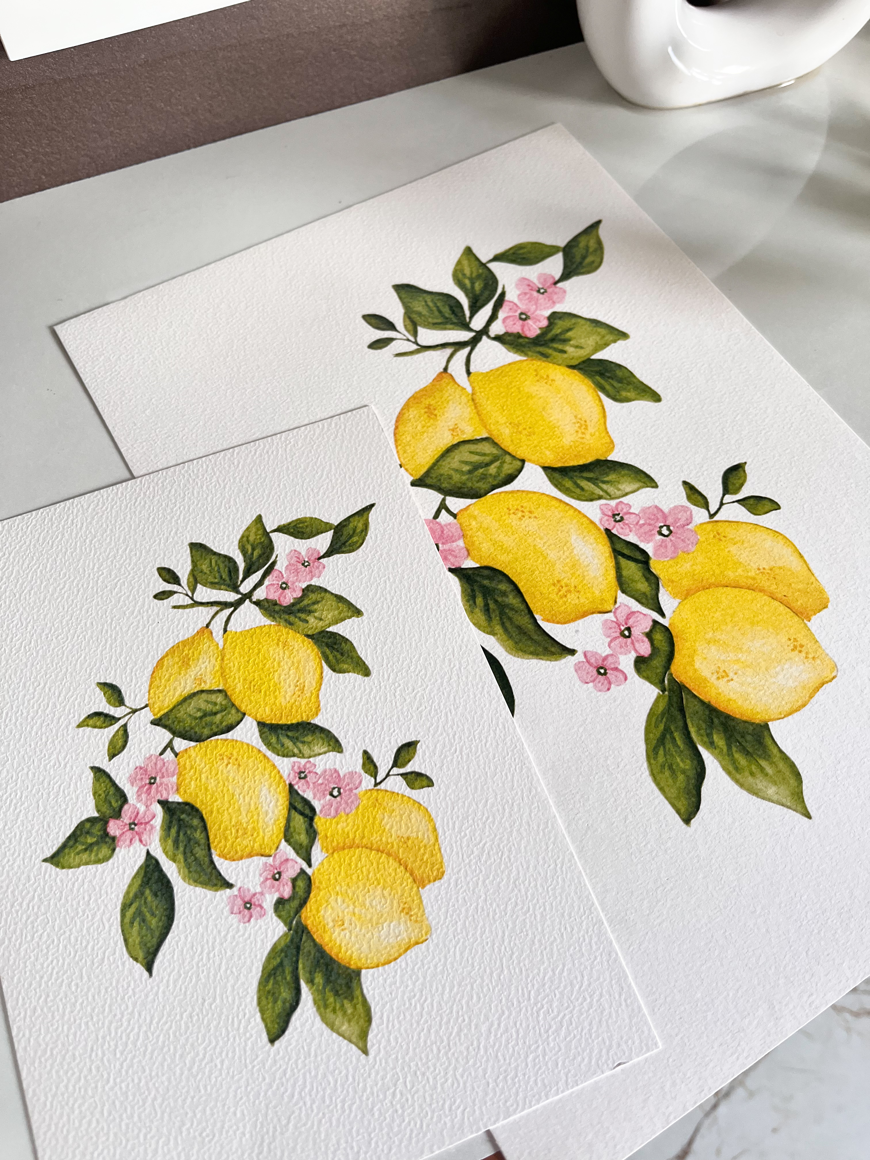 Lemons Art Print
