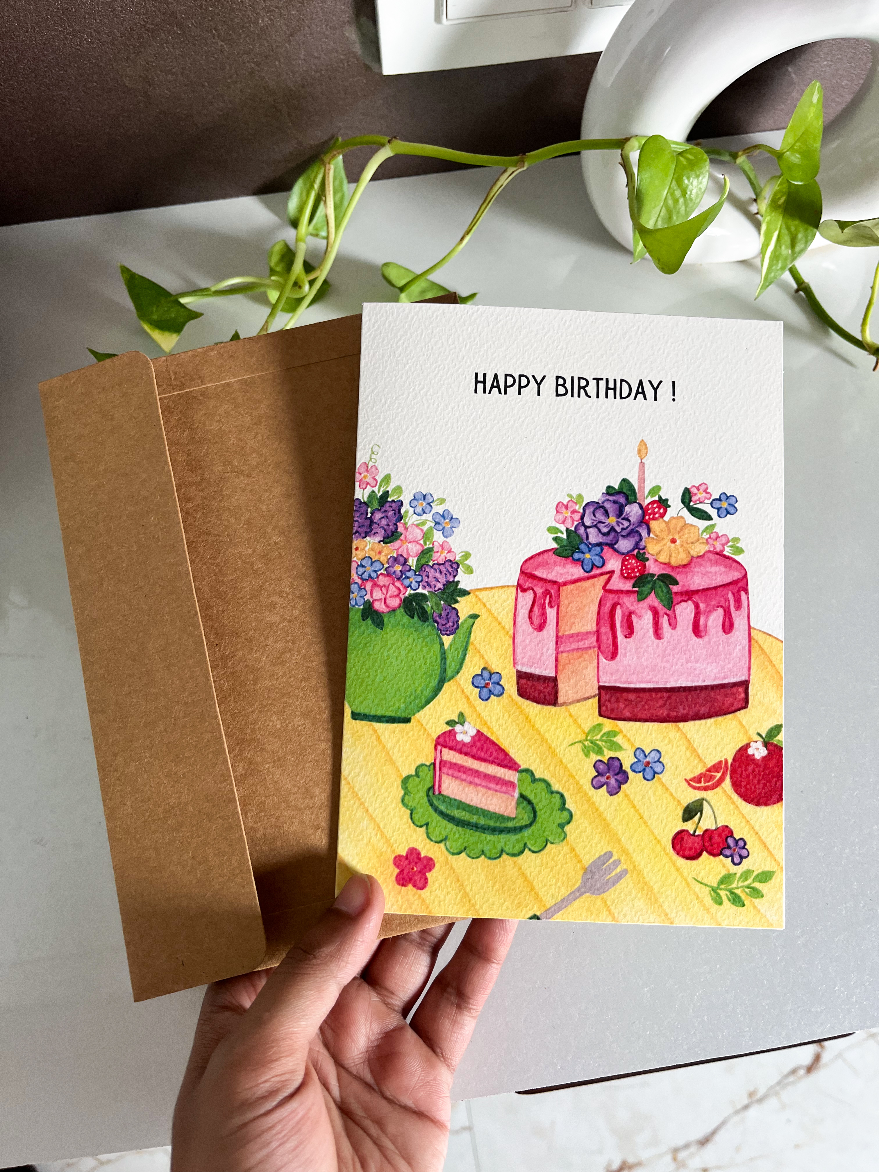 Happy Birthday Greeting Card