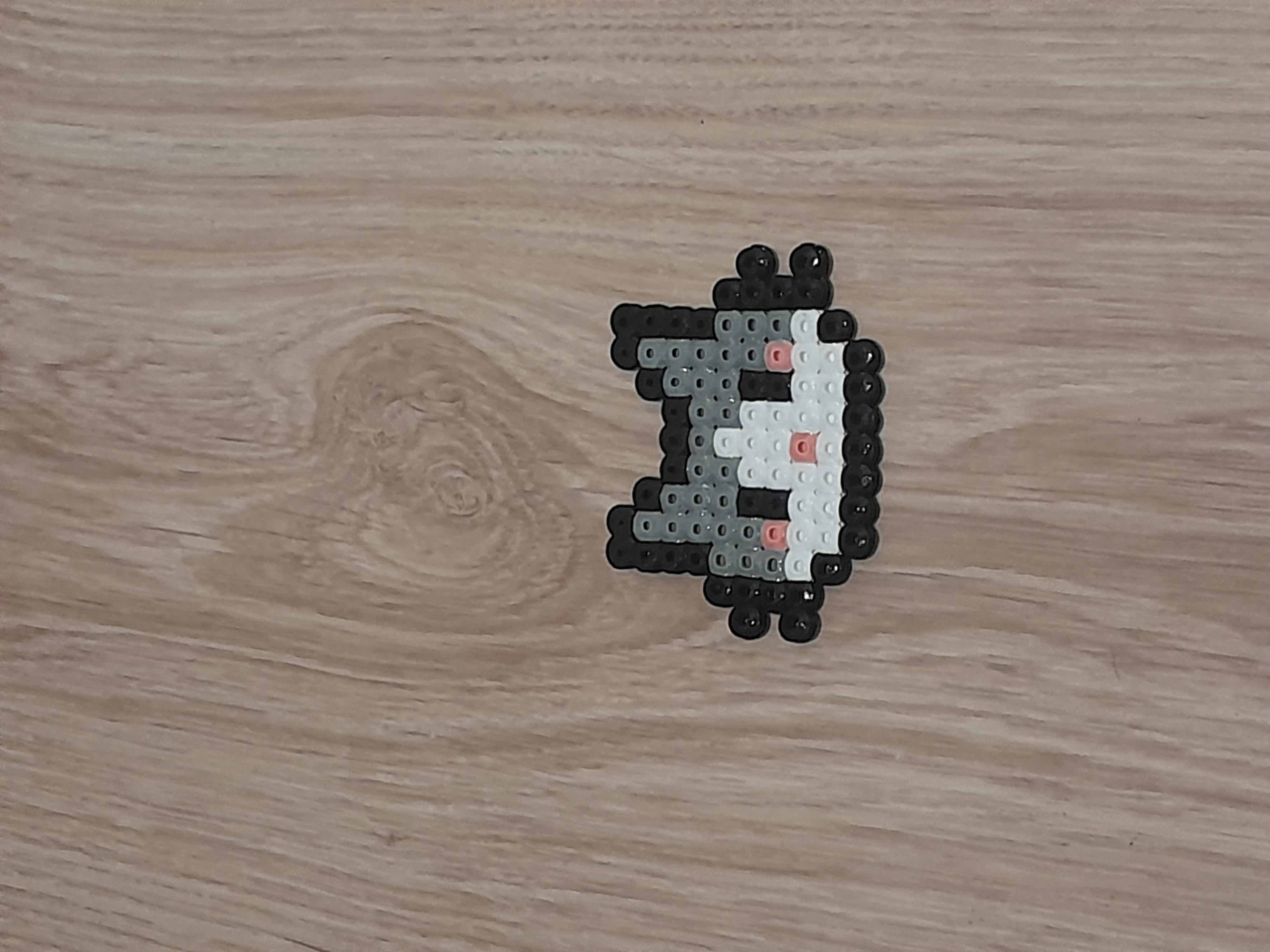 Petit chat en perle de hama