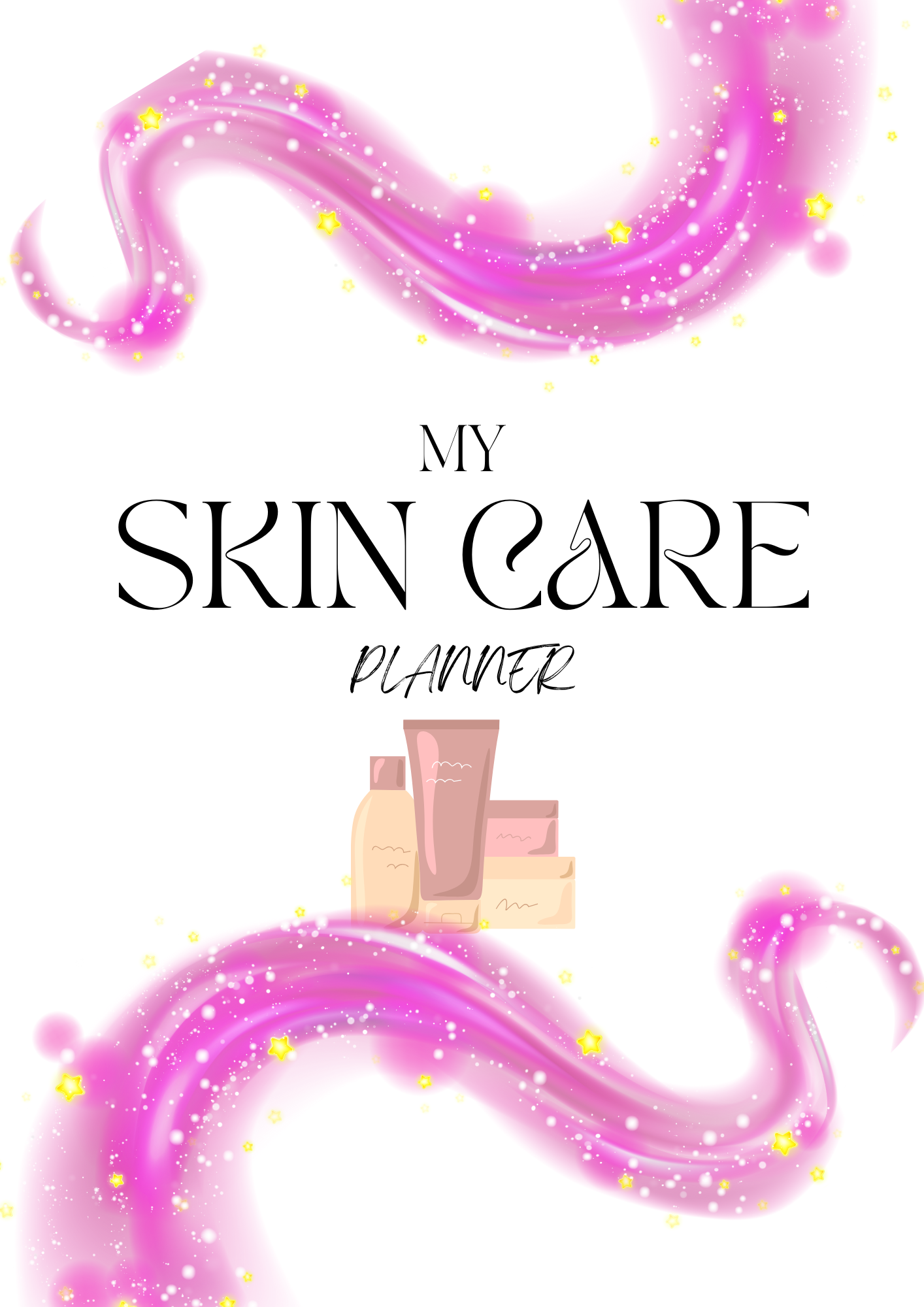 Skin Care Planner Digital Planner 