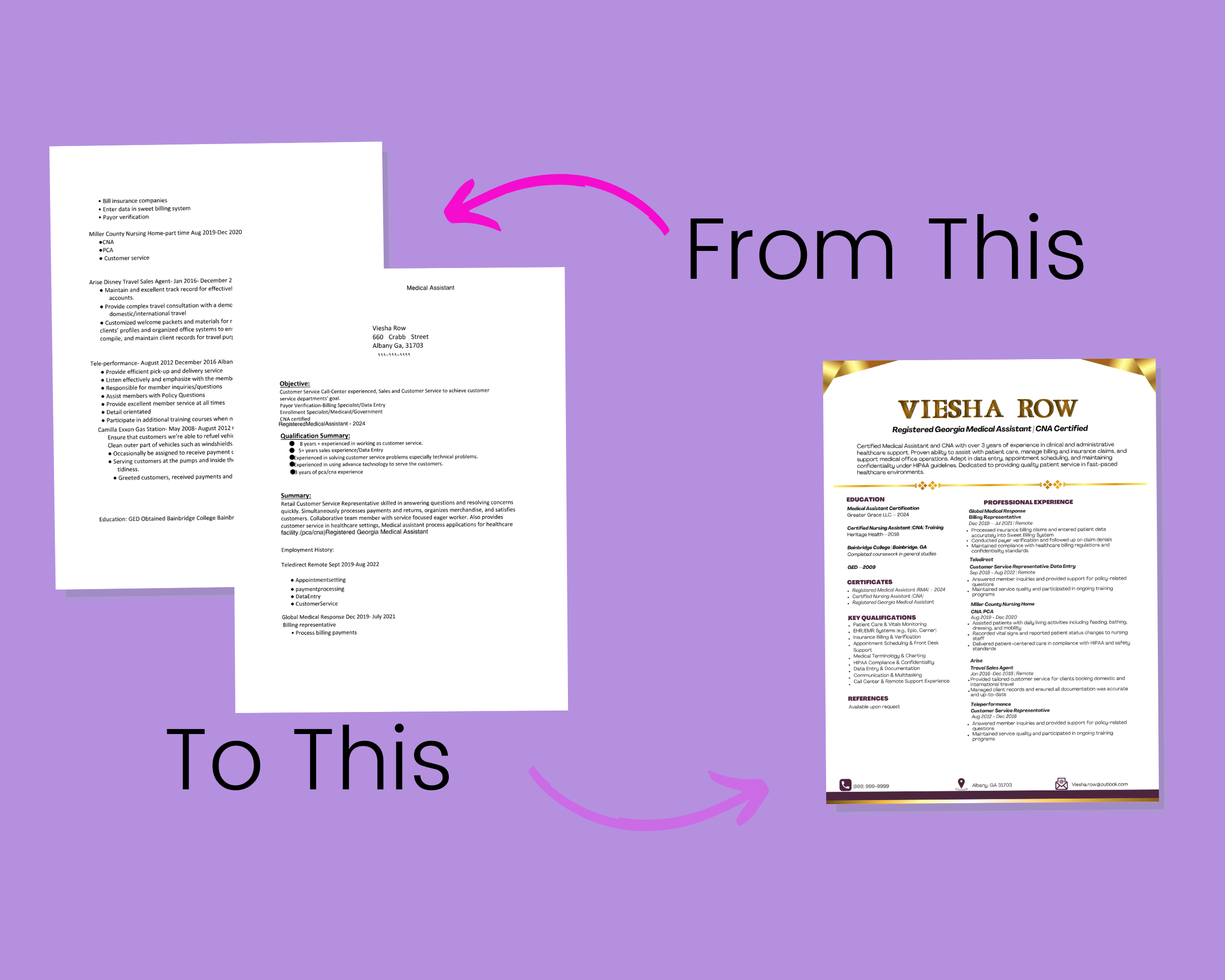 Resume & Cover Letter Revamp Bundle – ATS Optimized