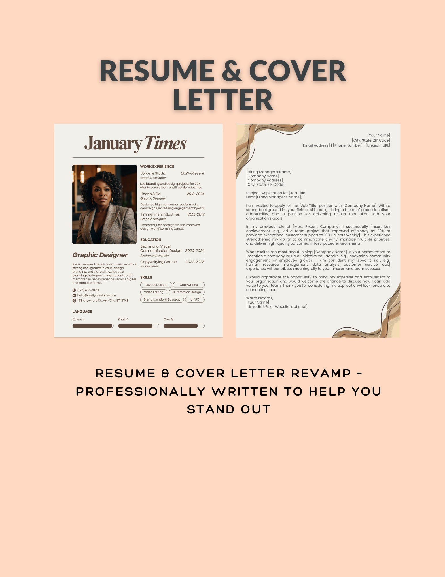 Resume and Cover Letter Writing Service