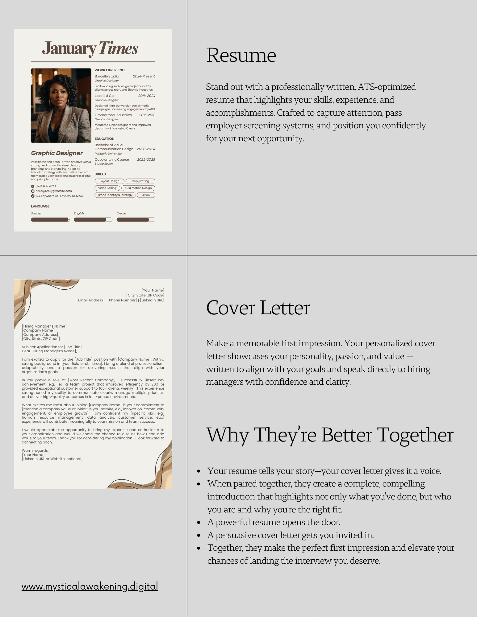 Resume and Cover Letter Writing Service