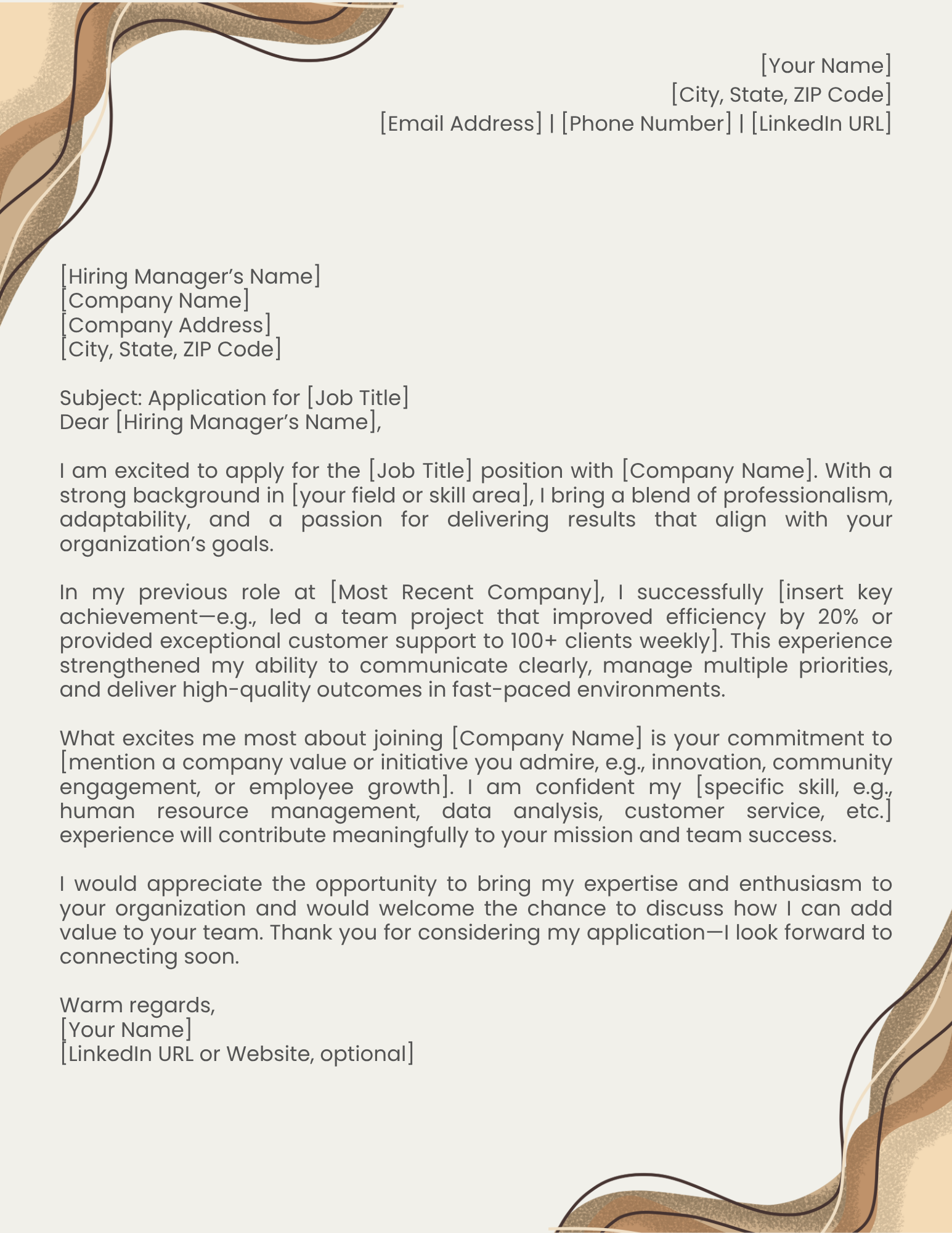 Resume and Cover Letter Writing Service