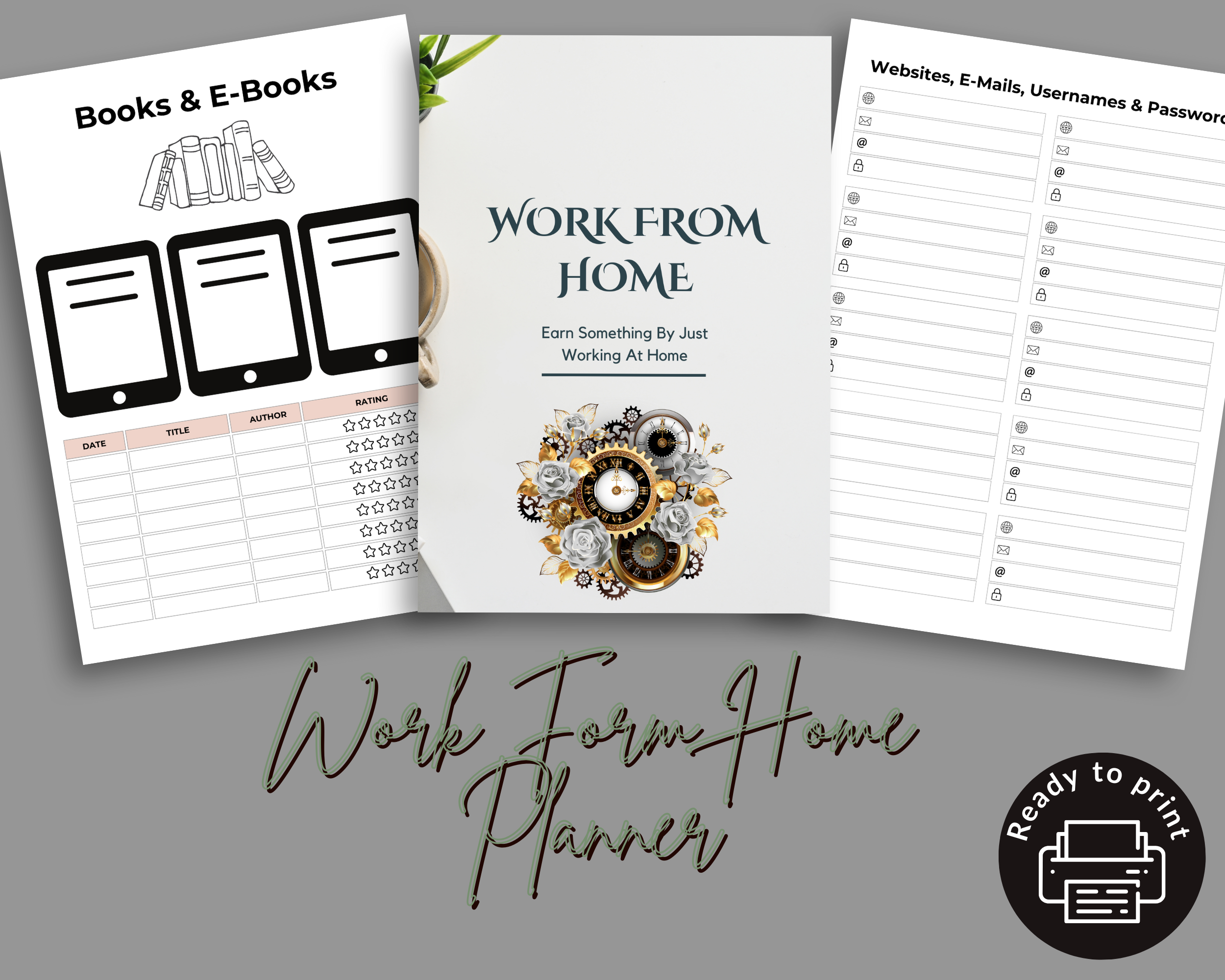 Work From Home Planner