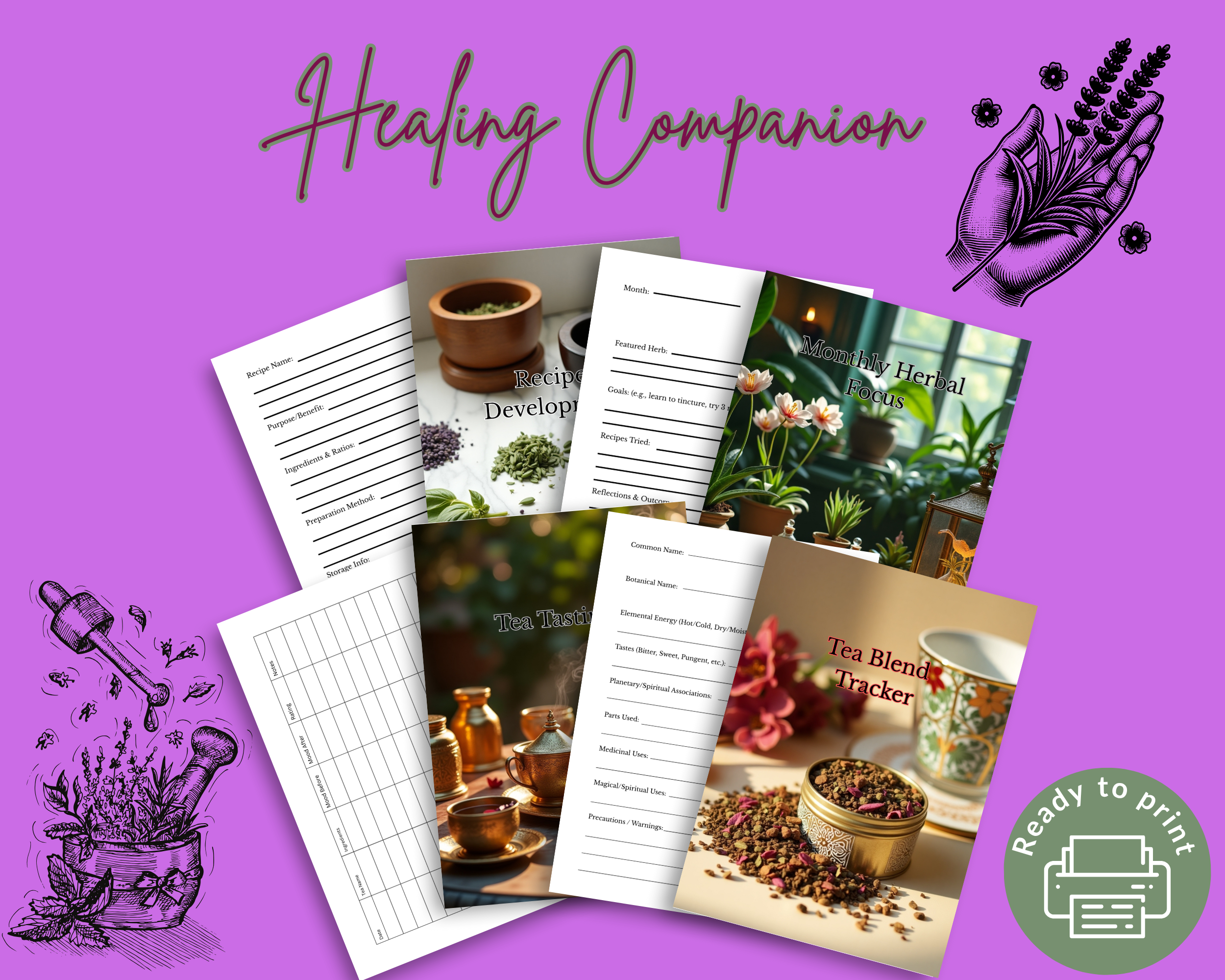 Herbal & Tea Blend Journal