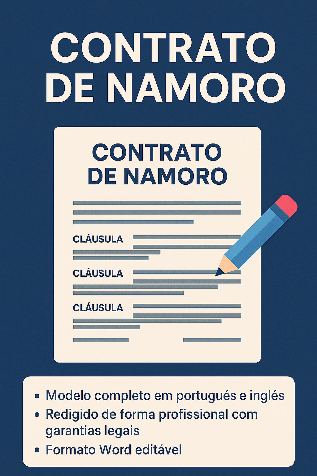 Contrato de Namoro (Português / Inglês)