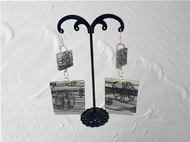 Boho Vibes Handmade Polymer Clay Earrings