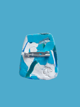 Arctic Shard Brooch