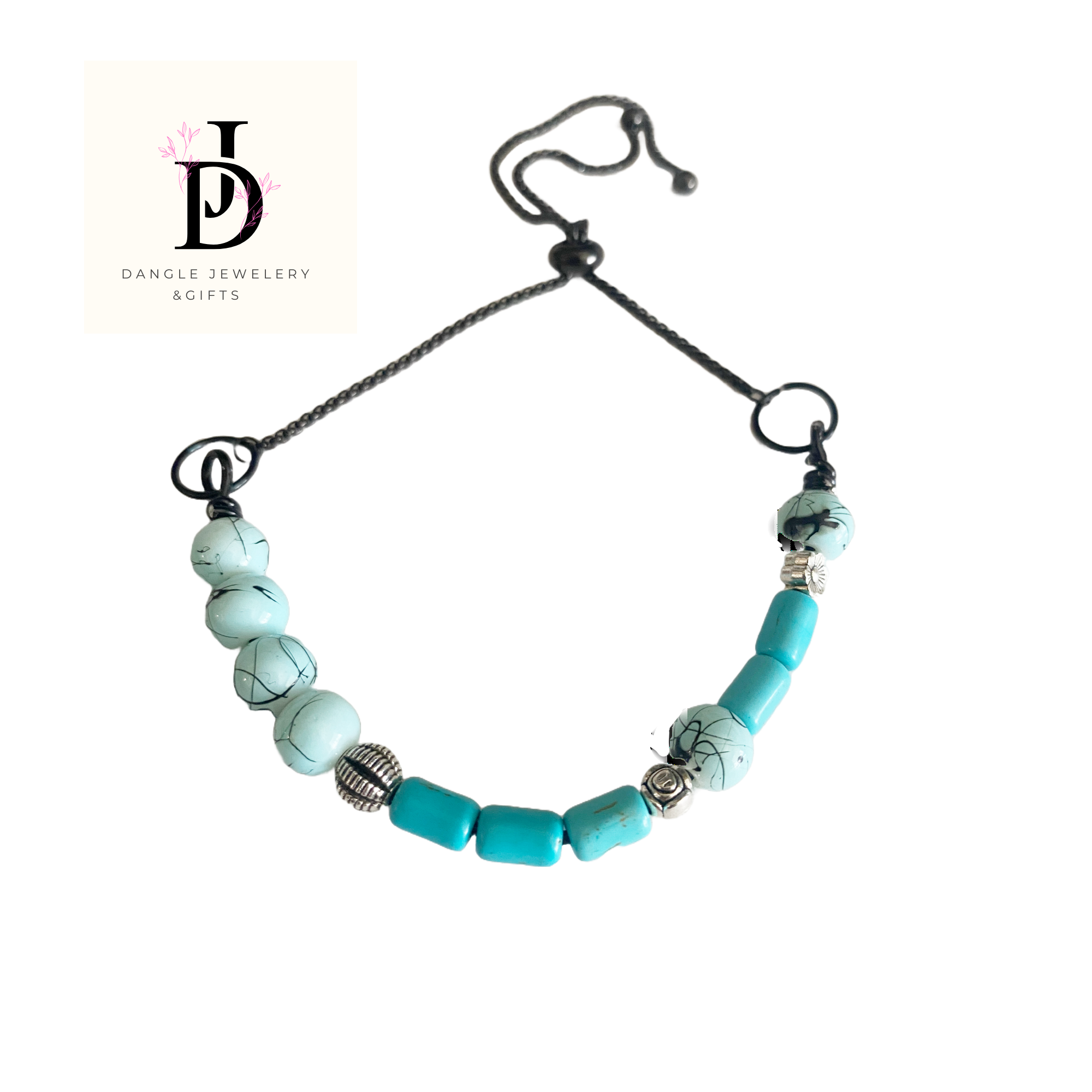 Hope in Blues – Morse Code Bracelet