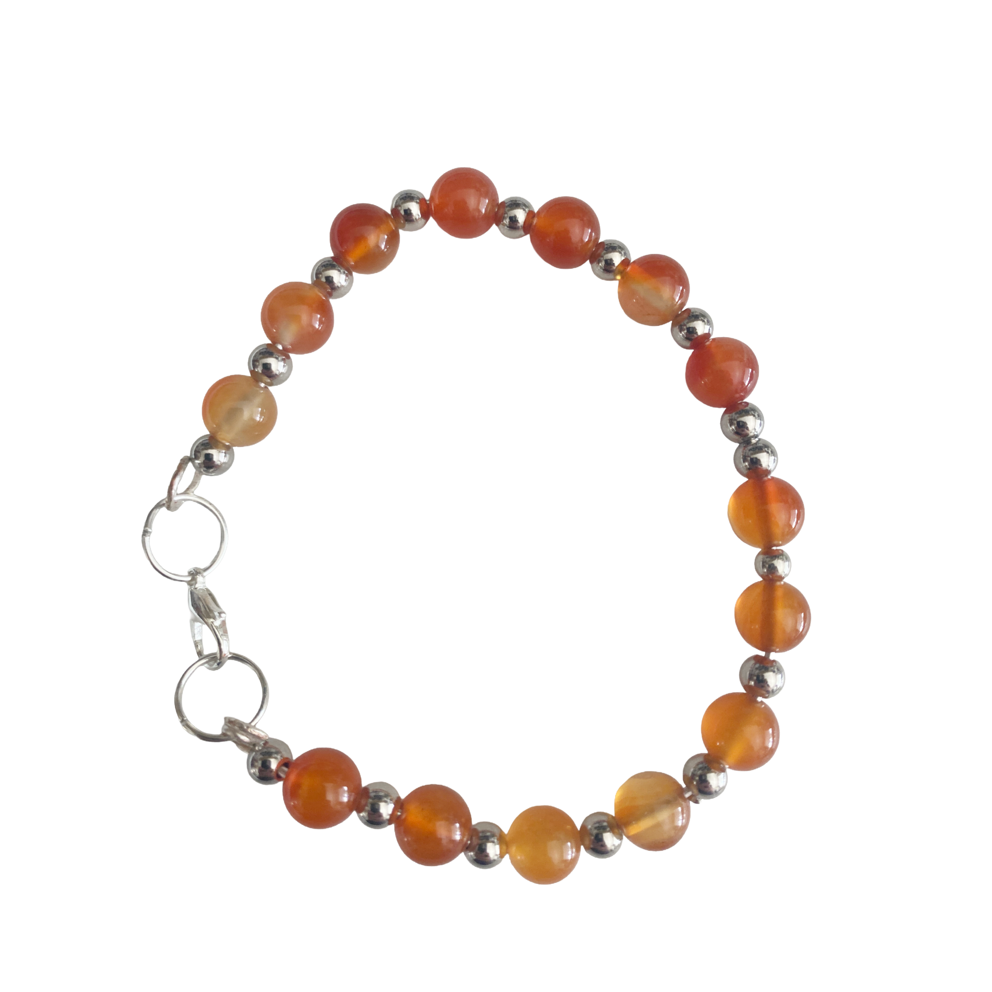 Solar Ember Carnelian Bracelet 