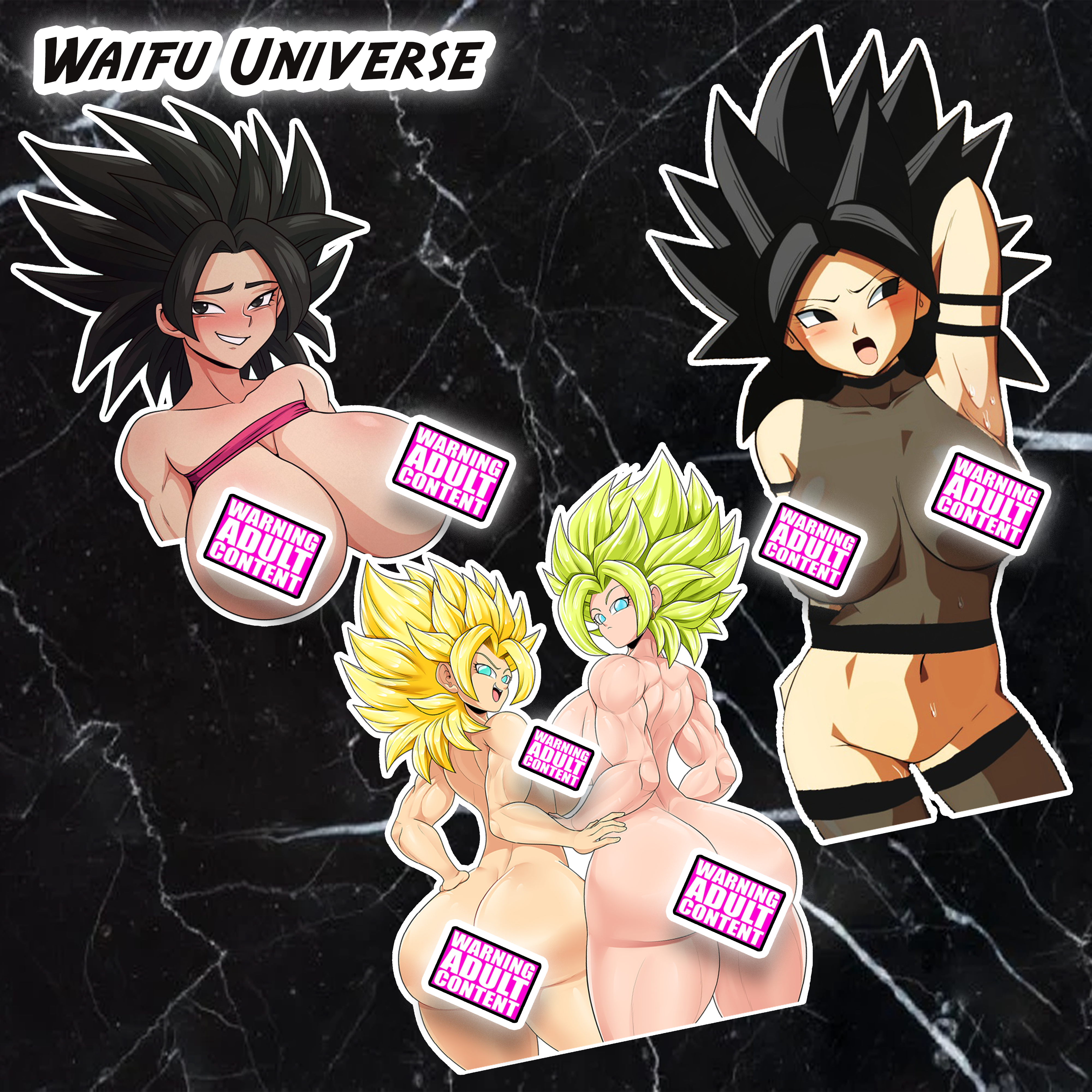 Caulifla DBZ Trio 18+ Adults Only 