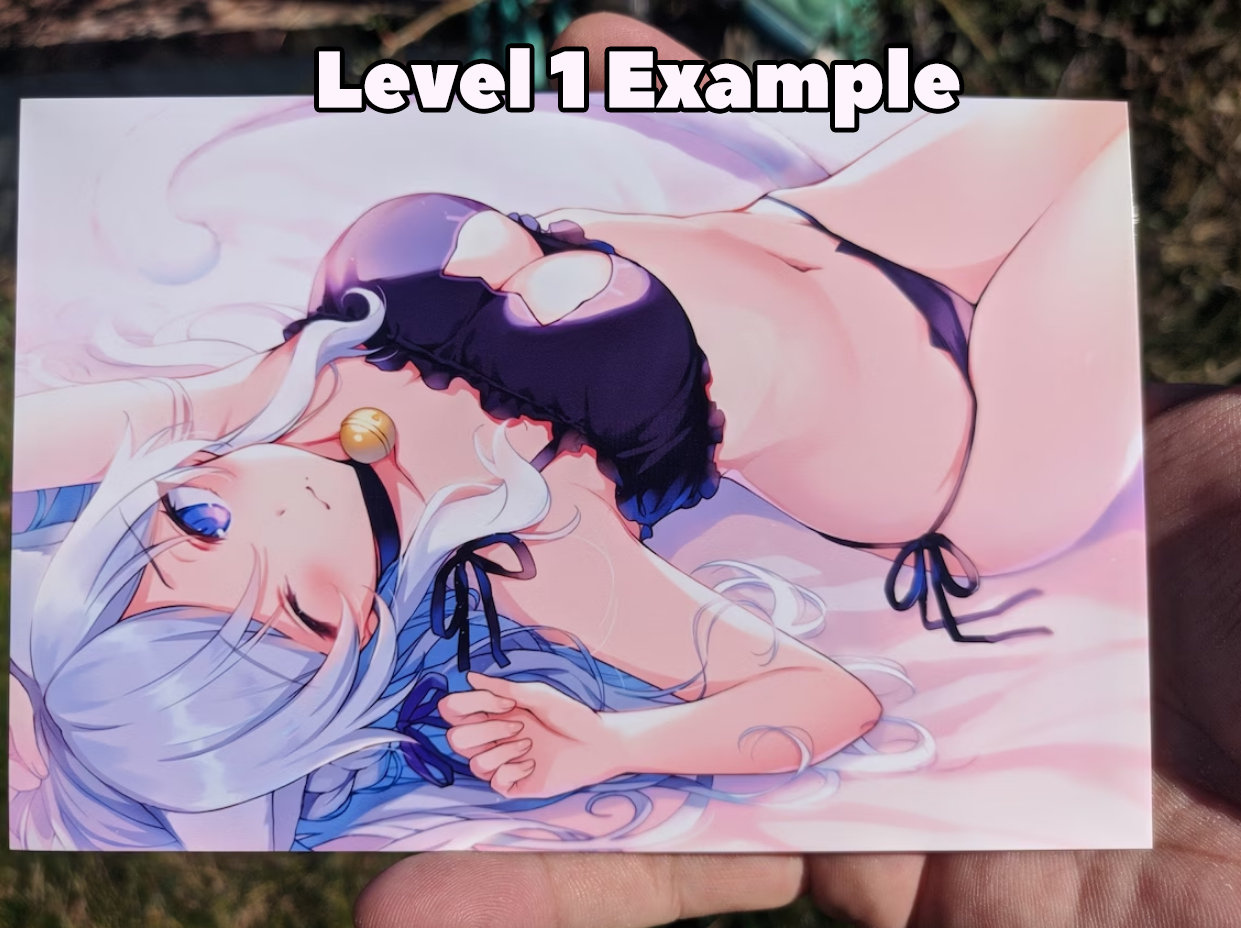 5X Mystery Waifu Sticker Packs -  NO DUPLICATES