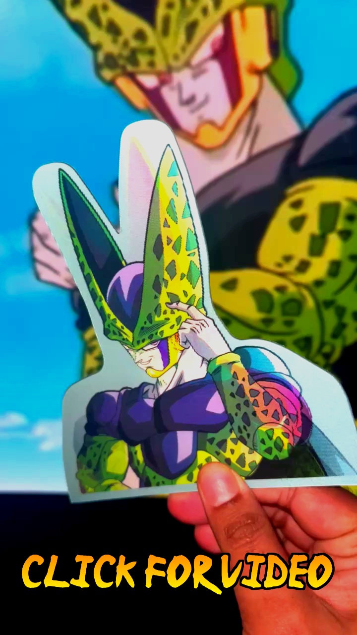 DBZ Motion Sticker Mystery Pack