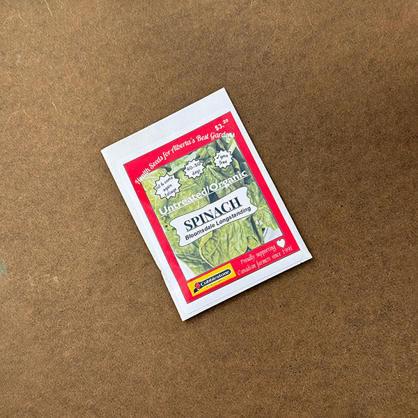 Bloomsdale Longstanding Spinach Seeds