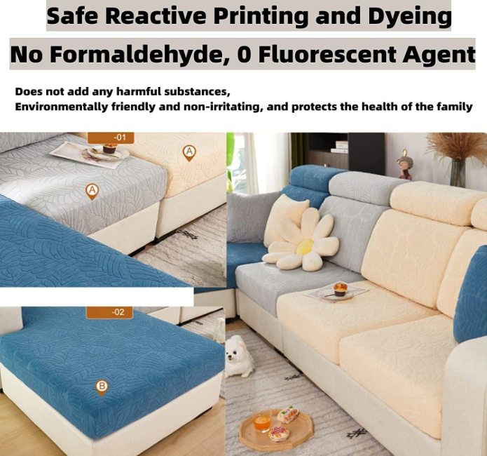 Sofa Covers Magic Sofa Couch Covers 2024 New Wear-Resistant Universal Sofa Cover Stretch for Sectional Slipcovers (Texture-Gray,Large Single Seat Cover)