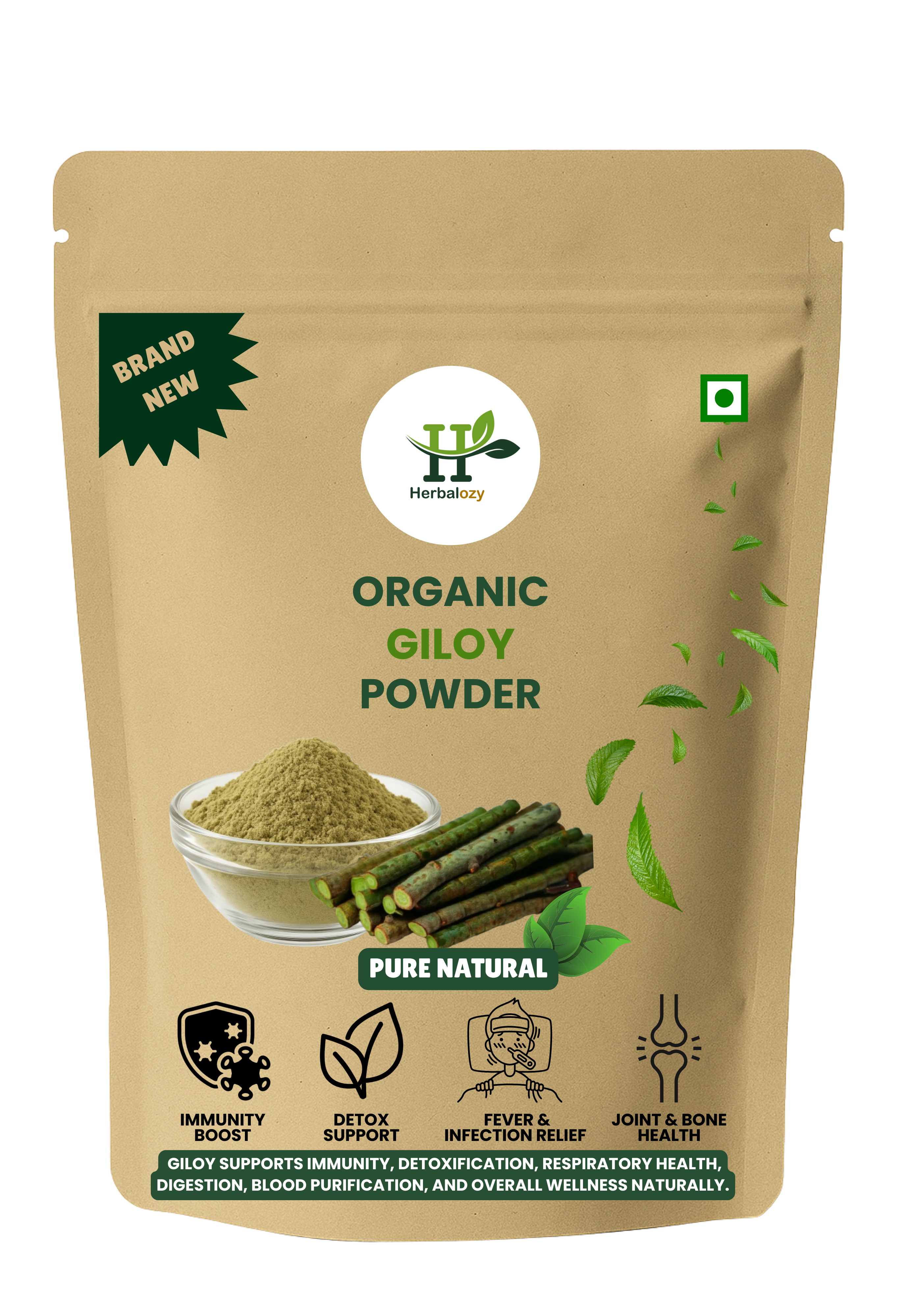Giloy Powder – Detox Herb & Ayurvedic Health Powder