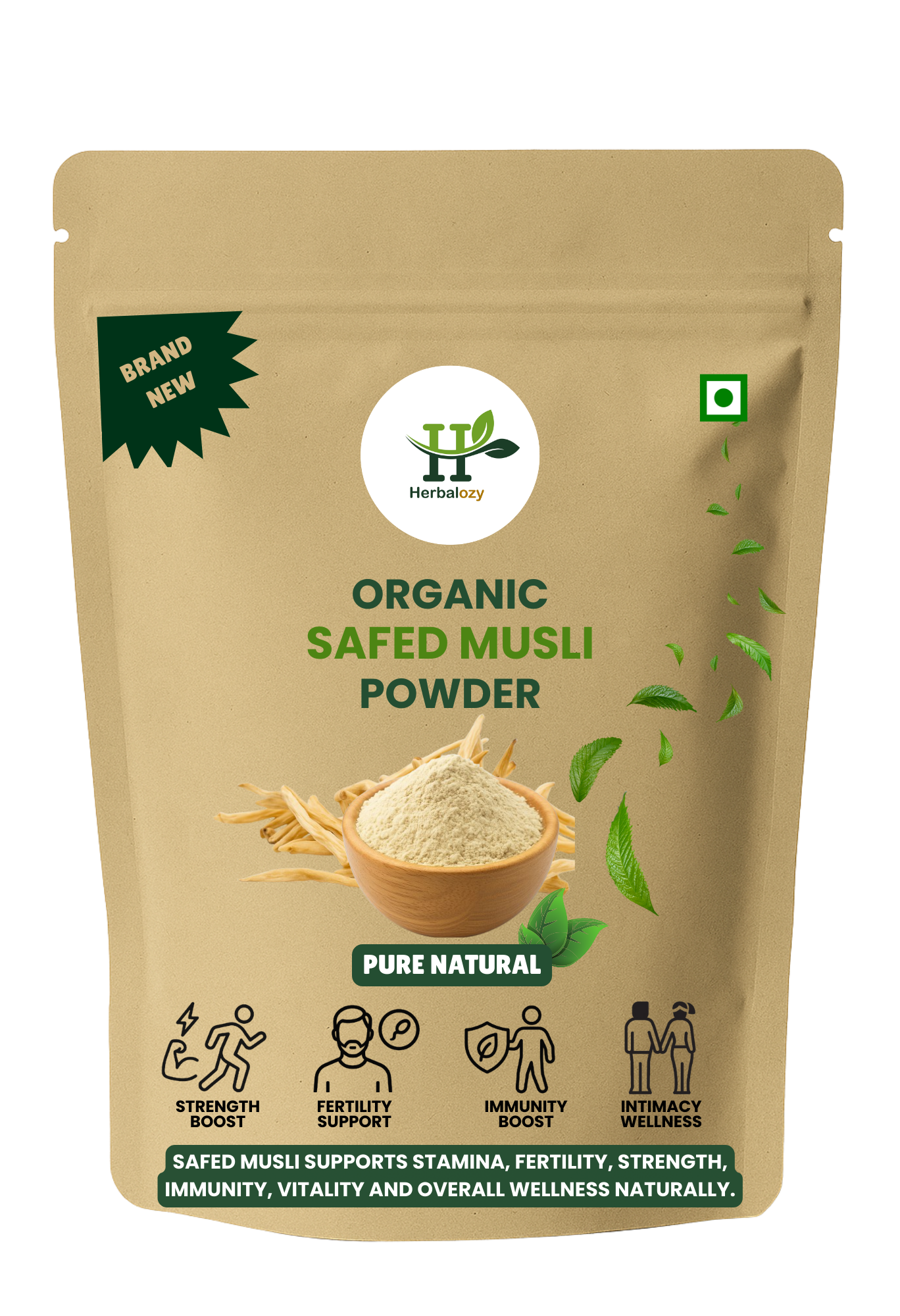 Safed Musli Powder – Ayurvedic Vitality Booster