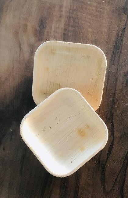 4" Square Plate