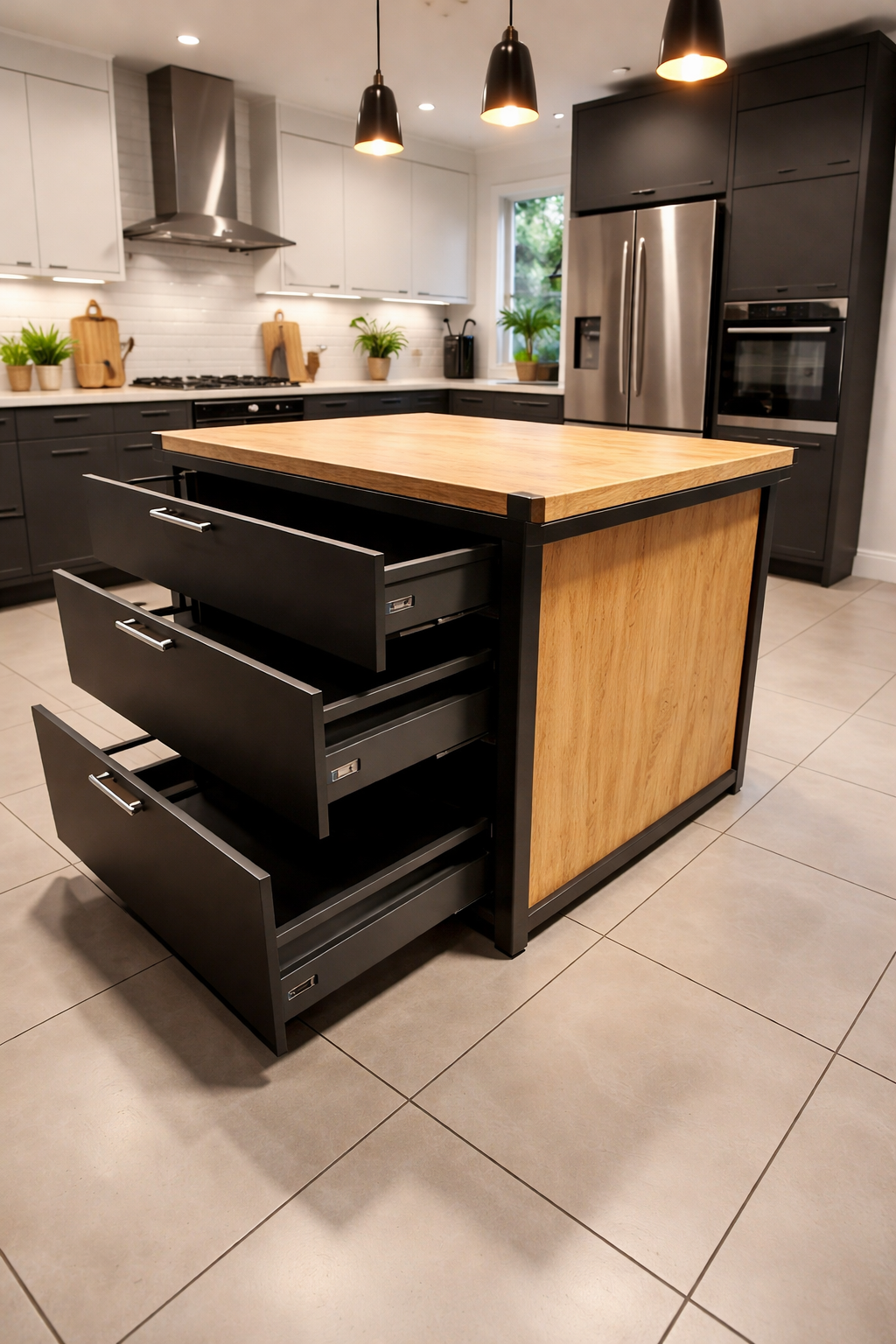 Ilot central de cuisine