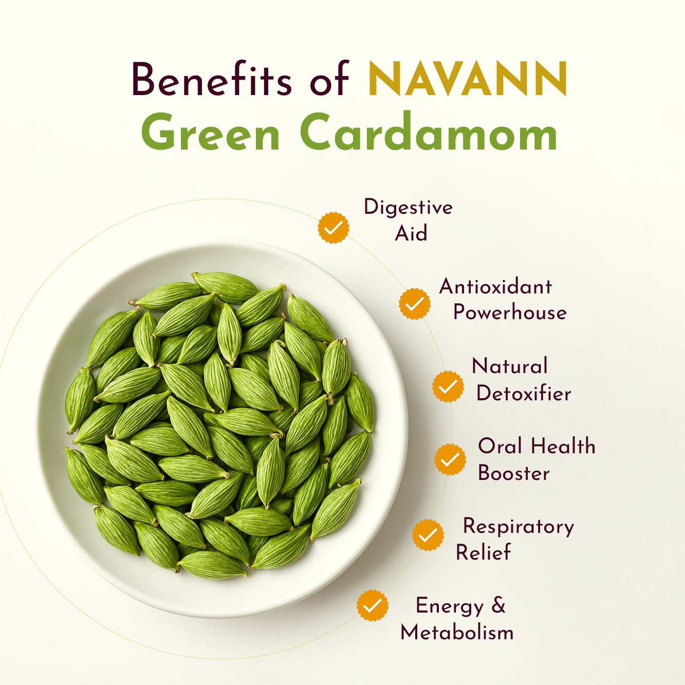 Navann Green Cardamom Premium 