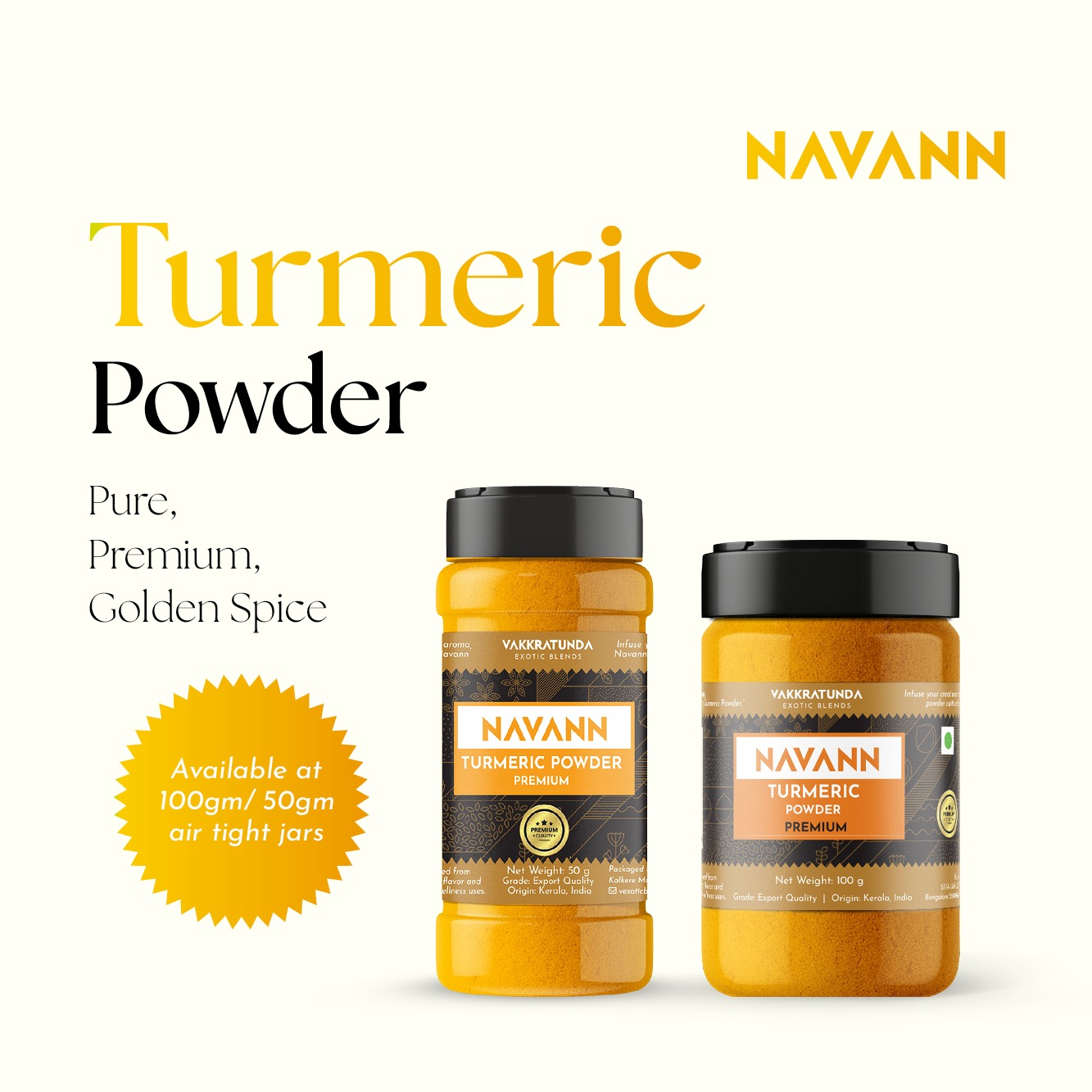 Navann Turmeric Powder Premium 